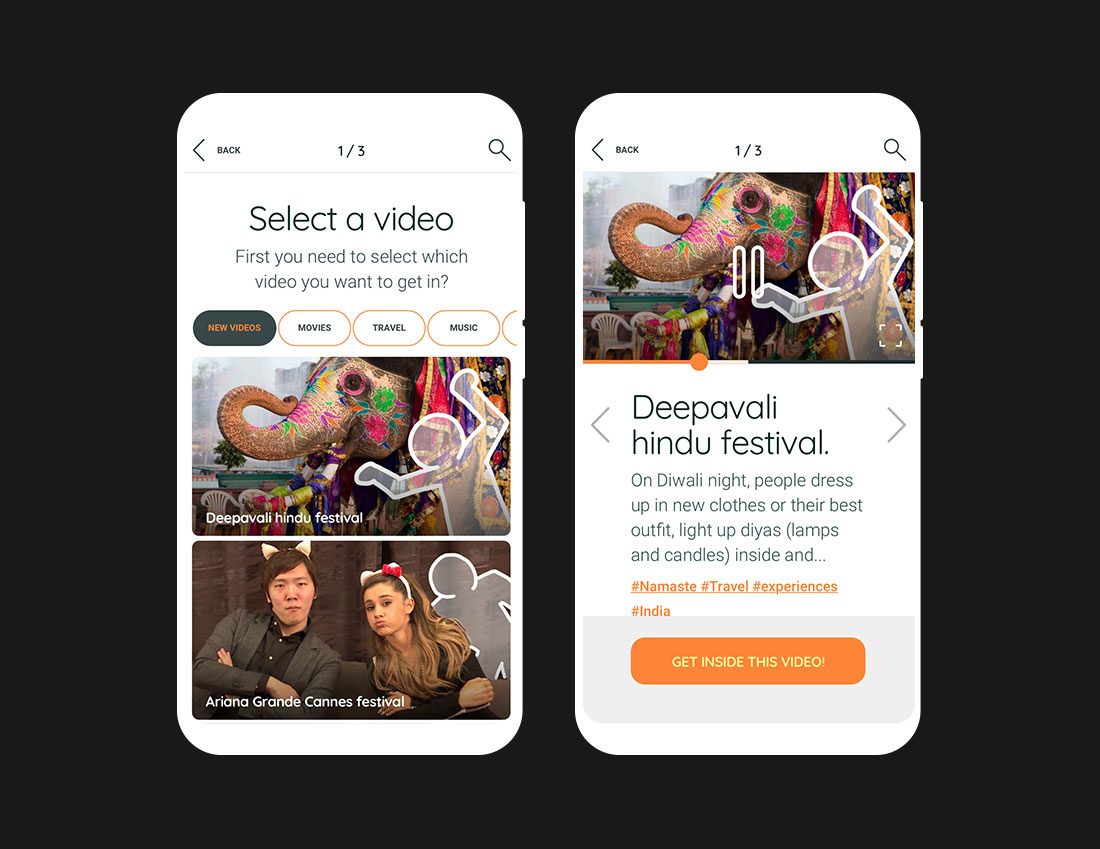 Video gallery & video detail